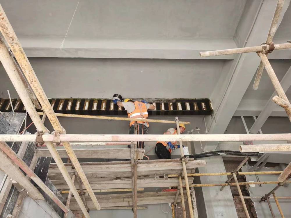 廠房設計使用功能改變碳纖維布加固